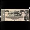 Image 1 : 1864 Series $10 Dollar Confederate States Note