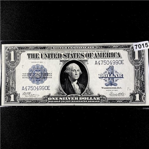 1923 LG $1 Dollar Silver Certificate CLOSELY UNC
