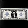 Image 1 : 1923 LG $1 Dollar Silver Certificate CLOSELY UNC