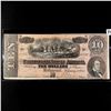 Image 1 : 1864 Series $10 Dollar Confederate States Note