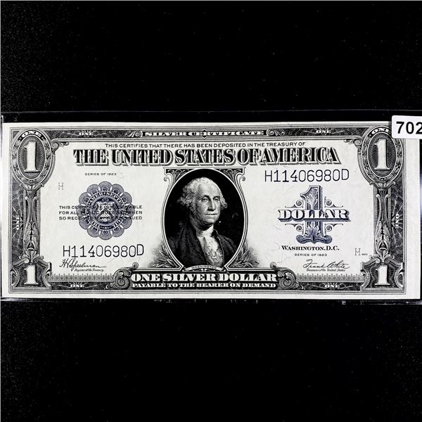 1923 LG $1 Dollar Silver Certificate UNC