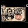 Image 1 : 1874 Series 10c Fractional Currency UNC