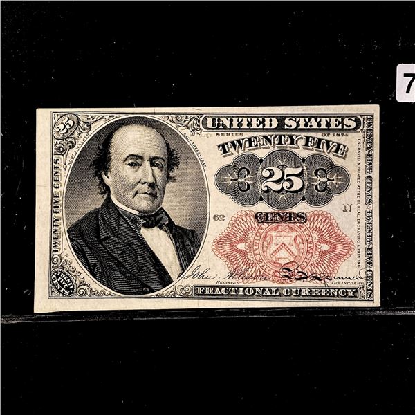 1874 Series 25c Fractional Currency CLOSELY UNC