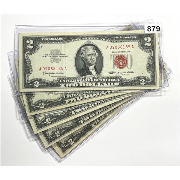 (5) $2 Legal Tender Notes -