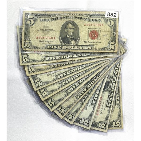 (11) $5 Series Legal Tender Notes -