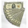 Image 1 : (10) $5 Dollar Legal Tender Notes -
