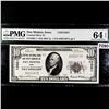 1929 $10 Des Moines IA National Bank Note PMG-64