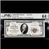 1929 $10 Coffeyville, KS National Bank Note PMG-64
