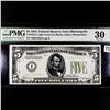 1934 $5 Federal Reserve Note Minneapolis PMG-30VF
