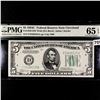 Image 1 : 1934C $5 Federal Reserve Note Cleveland PMG-65