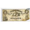 Image 1 : 1861 Series $10 Confederate States Note