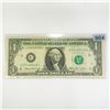 Image 1 : 1974 ERROR Partial Offset $1 Fed Reserve Note -