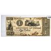 Image 1 : 1844 $1 Dollar Republic of Texas Note