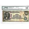 1902 $50 Ottumwa, IA National Bank Note PMG-12F