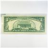 Image 2 : 1969 ERROR $5 Partial Offset Fed Reserve Note -