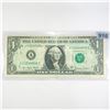 Image 1 : 1977 ERROR $1 Full Offset Fed Reserve Note -