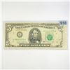 Image 1 : 1988 ERROR $5 Fold Printing Fed Reserve Note -