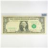 Image 1 : 2003 ERROR $1 Print Missing Fed Reserve Note -