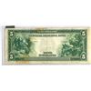 Image 2 : 1914 LG $5 Federal Reserve Note LIGHLTY CIRC