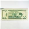 Image 2 : 1996 ERROR Gutter Fold $20 Fed Reserve Note -