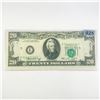 Image 1 : 1974 ERROR Wide Edge $20 Fed Reserve Note -