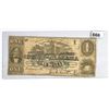1863 $1 State of Alabama Note