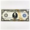 Image 1 : 1914 LG $10 Federal Reserve Note LIGHTLY