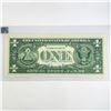 Image 2 : 1969 ERROR Full Offset $1 Fed Reserve Note -