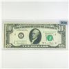 Image 1 : 1969 ERROR Gutter Fold $10 Fed Reserve Note -