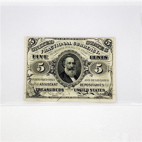 1868 Series 5c Fractional Currency CLOSELY UNC