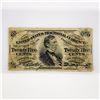 Image 1 : 1863 Series 25c Fractional Currency LIGHTLY