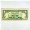 Image 2 : 1995 ERROR Misaligned Face Print $5 Fed Reserve