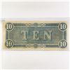 Image 2 : 1864 Series $10 Confederate States Note