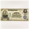 1914 $5 Evansville Bank, IA Note
