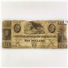 Image 1 : 1841 $10 Augusta Insurance & Banking CO. GA Note