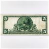 Image 2 : 1918 LG $5 Springfield Bank, OH National Bank Note