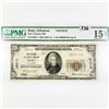Image 1 : 1929 $20 Hope, AR National Bank Note PMG-15