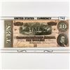 Image 1 : 1864 Series $10 Confederate States Note