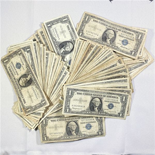 (250) $1 Silver Certificates -