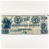 Image 1 : 1800's $5 Holly Springs, MS Note