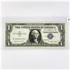 Image 1 : 1957 A $1 Silver Certificate LIGHLTY CIRCULATED