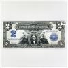 Image 1 : 1899 Series LG $2 Silver Certificate CLOSELY UNC