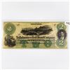 Image 1 : 1800's $2 Tallahassee R.R. CO, Note