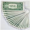 Image 2 : (20) No Motto $1 Silver Cert. -UNC