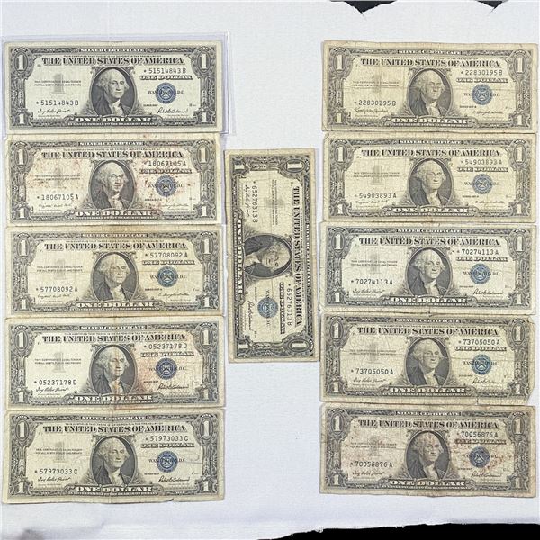 (15) $1 Silver Certificates -CIRC
