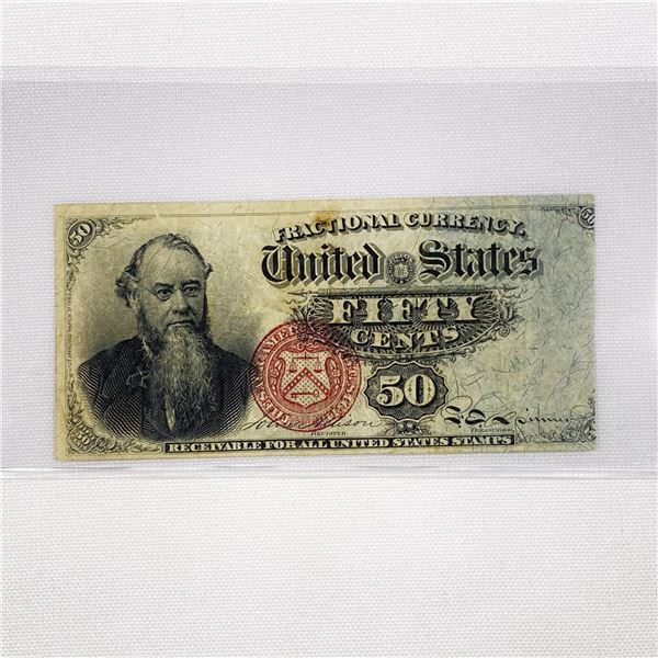 1800's 50c Fractional Currency CLOSELY UNC
