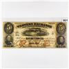 Image 1 : 1855 $5 Western Exchange, NE Note