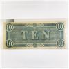 Image 2 : 1864 Series $10 Confederate States Note