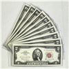 Image 1 : (10) $2 Fed Reserve Notes -UNC