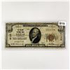 Image 1 : 1929 $10 Bolivar Bank, PA National Bank Note